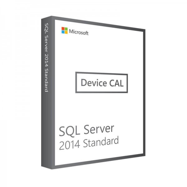 Microsoft SQL Server 2014 Std 10 Device CALs