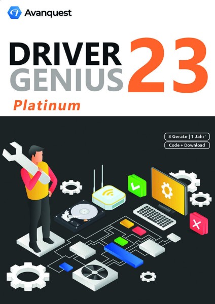 Driver Genius 23 Platinum für 3 PC's