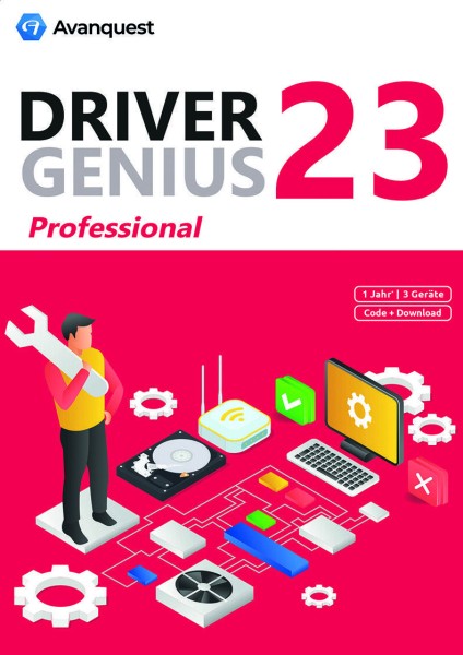 Driver Genius 23 Professional für 3 PC's