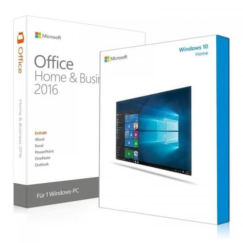 Windows 10 Home + Office 2016 Home & Business Download + Lizenzschlüssel