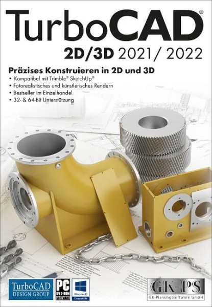 TurboCAD 2021/2022 2D/3D