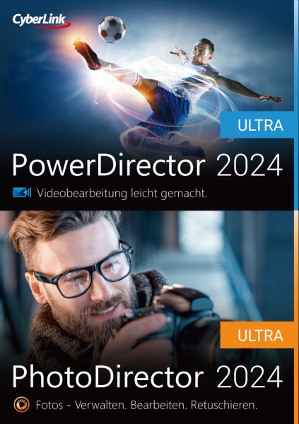 CyberLink PowerDirector 2024 Ultra & PhotoDirector 2024 Ultra