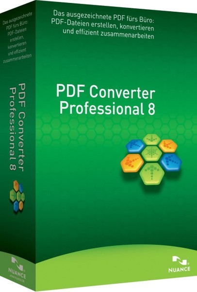 Nuance PDF Converter Professional 8