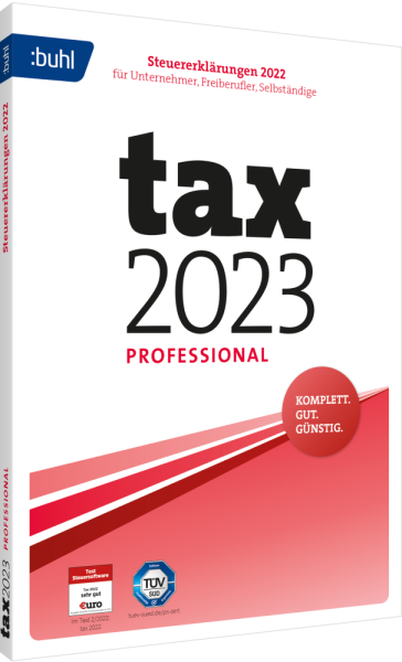 BUHL tax 2022 (für das Steuerjahr 2021)