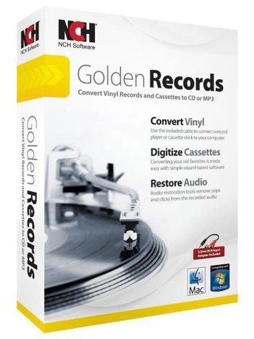 NCH: Golden Records Vinyl to CD Converter