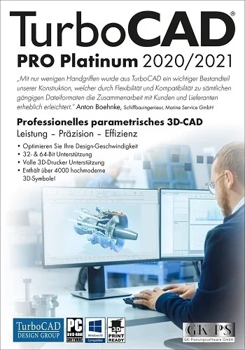 TurboCAD 2020/2021 Pro Platinum