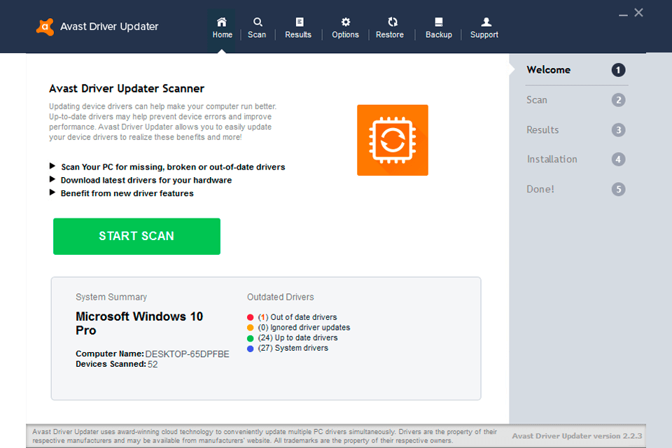 avast-driver-updater-download-interface